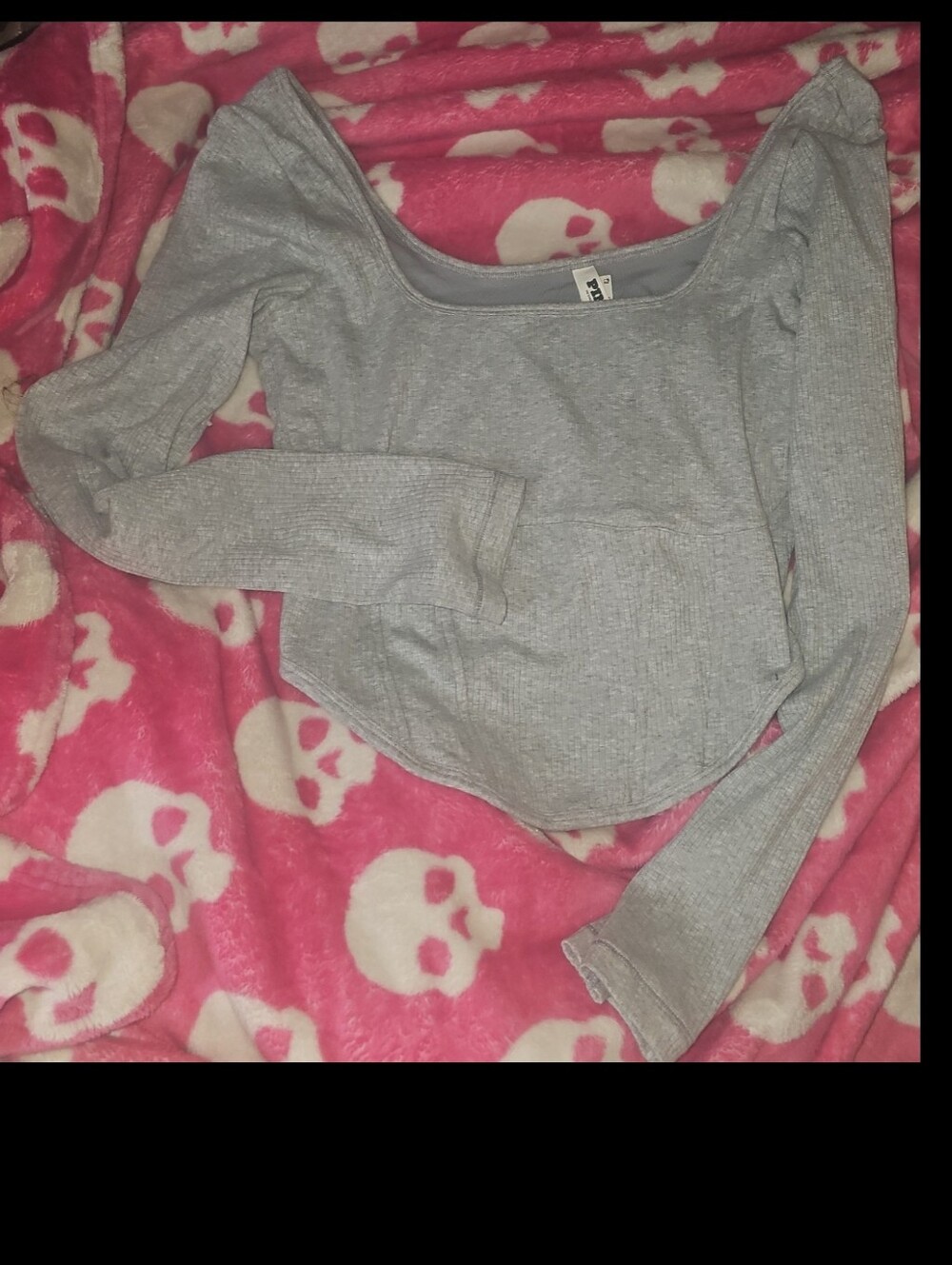 NWT PINK VICTORIA’S SECRET XXL GREY BRALETTE